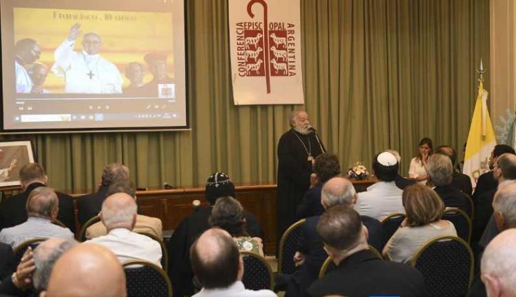 Homenaje interreligioso por el aniversario del pontificado de Francisco Homenaje interreligioso por el aniversario del pontificado de Francisco