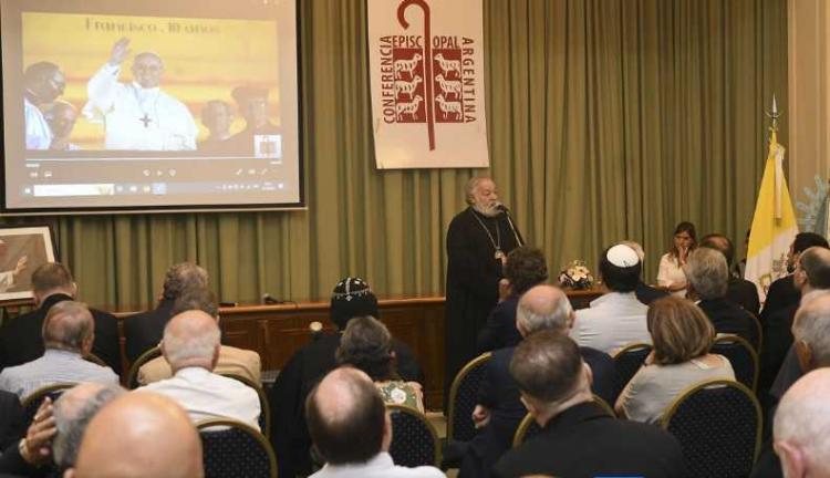 Homenaje interreligioso por el aniversario del pontificado de Francisco