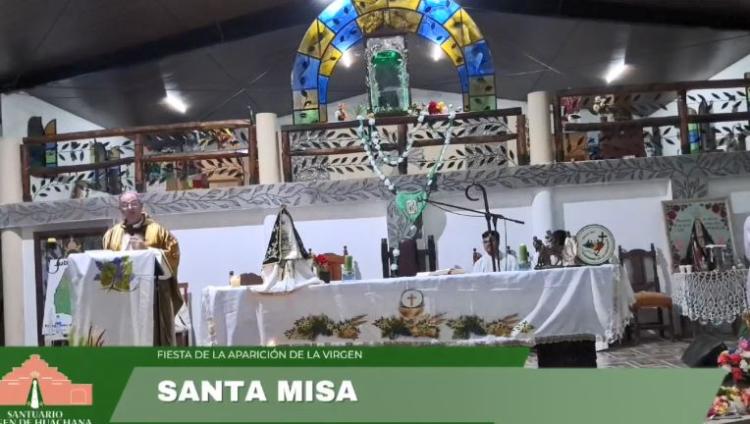 Huachana celebró la Fiesta de la Aparición de la 'Patrona del Monte'