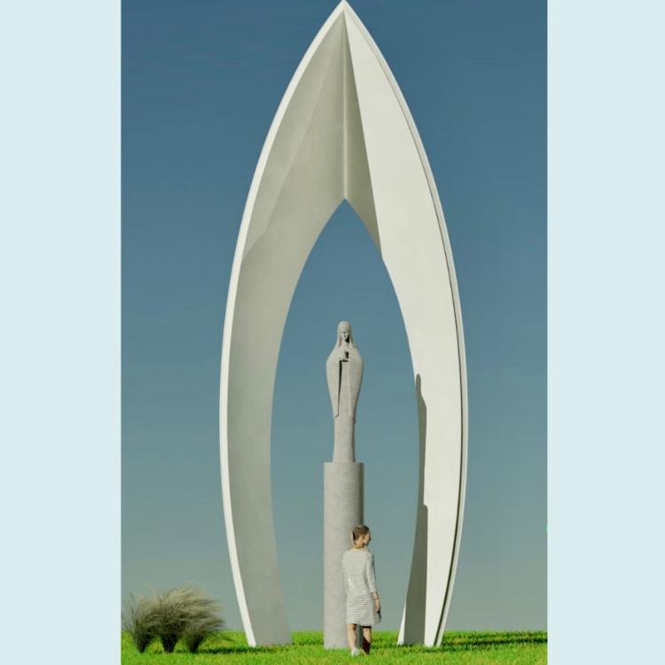Inauguran un monumento de la Virgen de Stella Maris en el paseo costero de Ensenada Inauguran un monumento de la Virgen de Stella Maris en el paseo costero de Ensenada