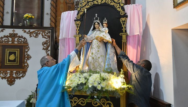 Inician los cultos en honor de la Virgen del Rosario en el santuario y la catedral jujeña Inician los cultos en honor de la Virgen del Rosario en el santuario y la catedral jujeña