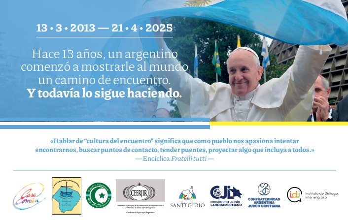 Invitan a recordar el magisterio del papa Francisco a 13 años del inicio de su pontificado