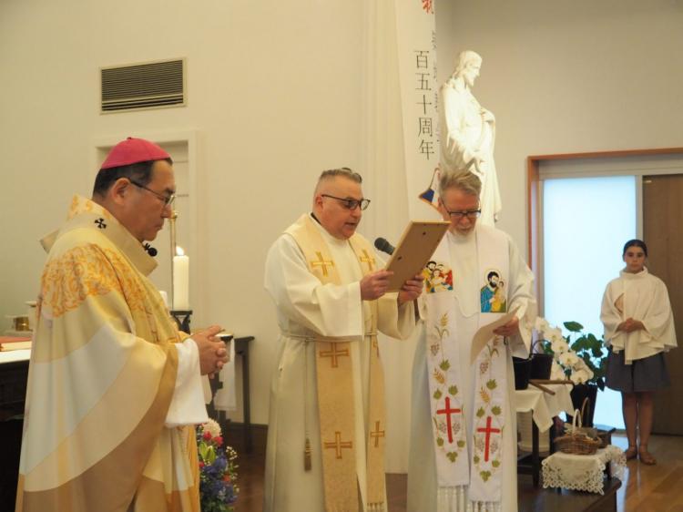 La iglesia más antigua de Tokio celebró su 150º aniversario La iglesia más antigua de Tokio celebró su 150º aniversario