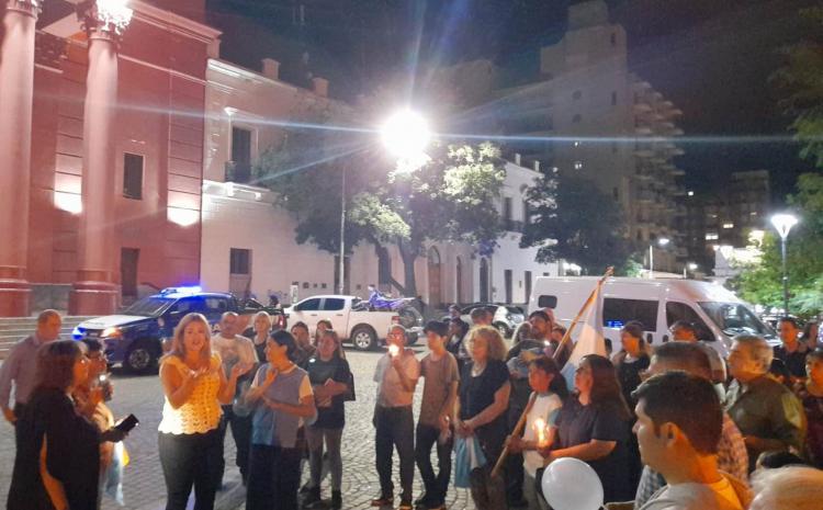 Jornada de oración y marcha de antorchas por la vida en Catamarca Jornada de oración y marcha de antorchas por la vida en Catamarca