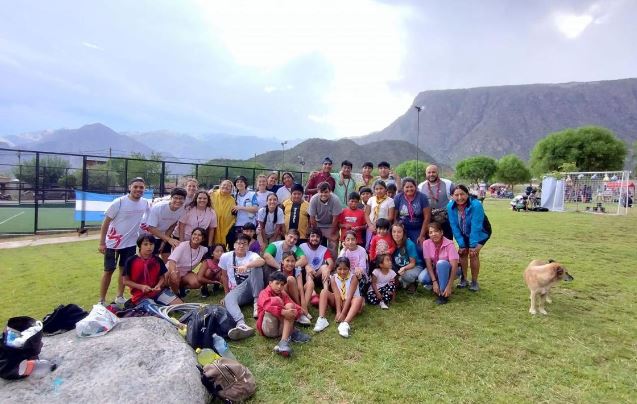 Jóvenes agustinos recoletos misionan en la prelatura de Cafayate