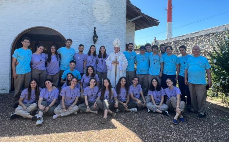 Jóvenes corazonistas, de misión en Chascomús