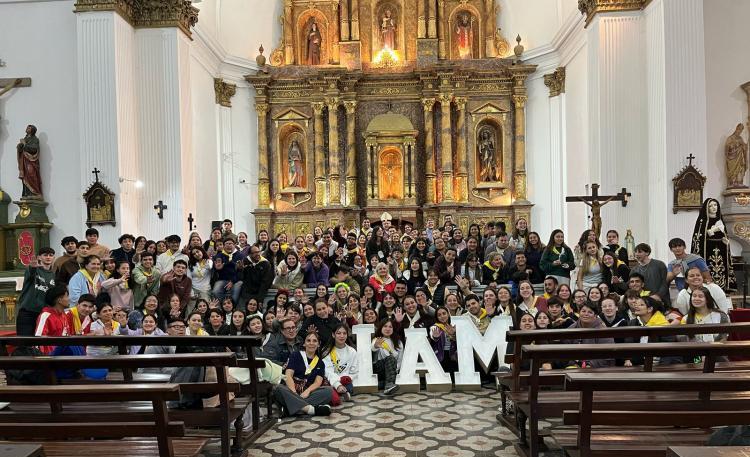 Jóvenes de Concordia participaron del retiro diocesano de la IAM Jóvenes de Concordia participaron del retiro diocesano de la IAM
