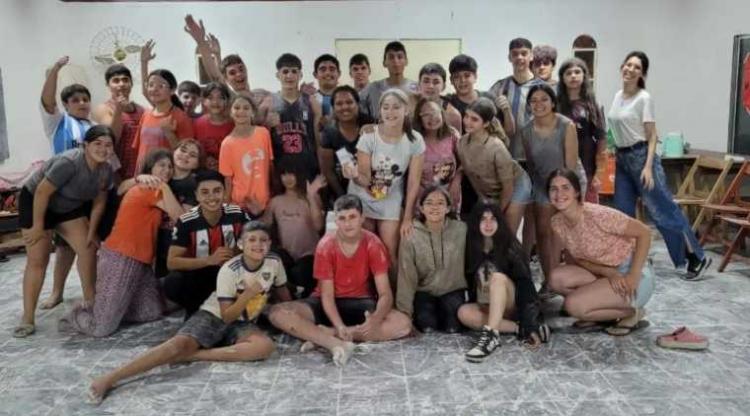 Jóvenes de la diócesis de San Roque, de campamento en Corrientes Jóvenes de la diócesis de San Roque, de campamento en Corrientes