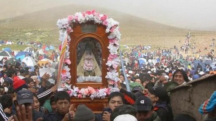 Jujuy: comienza la novena para la bajada de la Virgen de Copacabana Jujuy: comienza la novena para la bajada de la Virgen de Copacabana