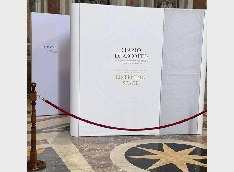 La Basílica de San Pedro inauguró un 'espacio de escucha'