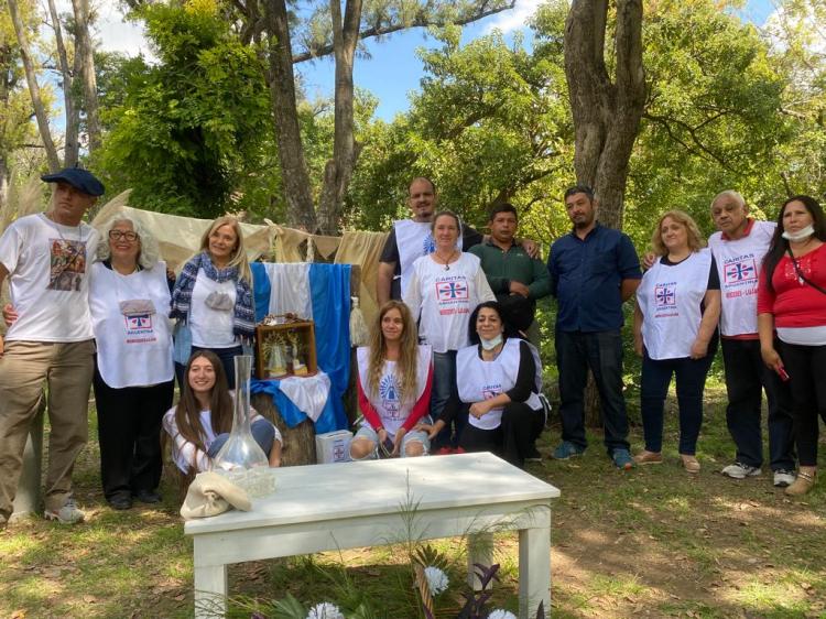 La Caminata de Cáritas culminó su recorrido en Mercedes- Luján La Caminata de Cáritas culminó su recorrido en Mercedes- Luján