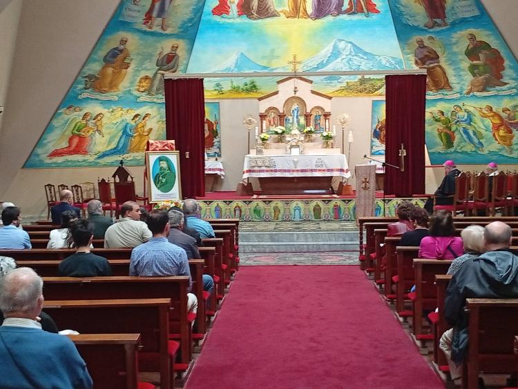 Acción de gracias de la comunidad armenia por la canonización de san Ignacio Maloyan