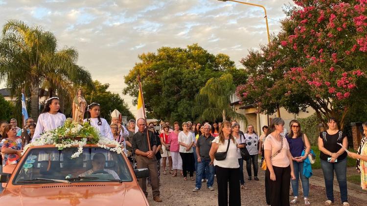 La comunidad de Ubajay celebró a su patrona, Santa Inés La comunidad de Ubajay celebró a su patrona, Santa Inés