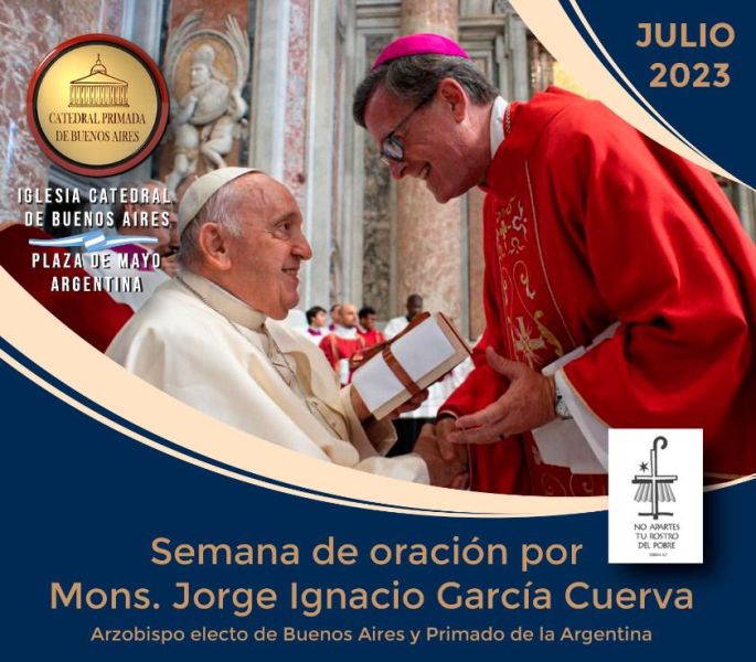 La comunidad eclesial porteña, en oración por su nuevo pastor La comunidad eclesial porteña, en oración por su nuevo pastor