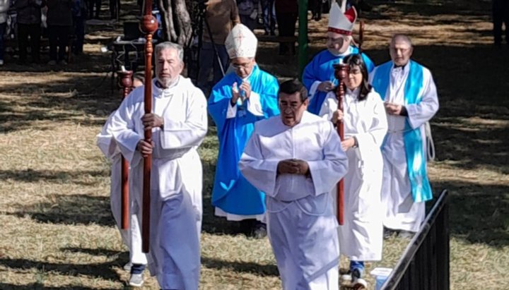 La comunidad jujeña rezó por la paz y la justicia en el santuario de la Virgen La comunidad jujeña rezó por la paz y la justicia en el santuario de la Virgen