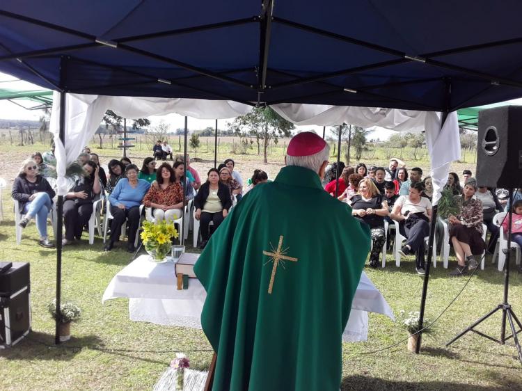 La diócesis de Goya celebró el séptimo aniversario de la Fazenda de La Esperanza
