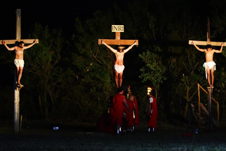 Nueva edición del Gran Viacrucis viviente Nueva edición del Gran Viacrucis viviente