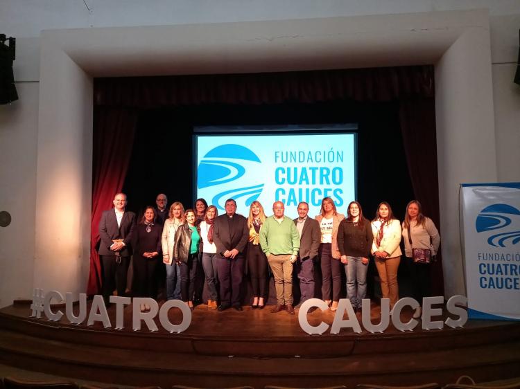 La diócesis de Quilmes presentó la Fundación Cuatro Cauces La diócesis de Quilmes presentó la Fundación Cuatro Cauces