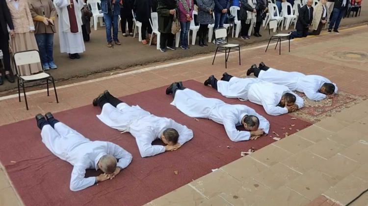 La diócesis de Santo Tomé tiene cinco nuevos diáconos permanentes La diócesis de Santo Tomé tiene cinco nuevos diáconos permanentes