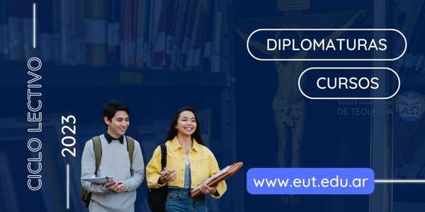 La Escuela Universitaria de Teología (EUT) presenta su oferta educativa 2023 La Escuela Universitaria de Teología (EUT) presenta su oferta educativa 2023