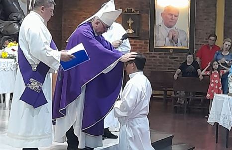 La Iglesia en Chaco tiene un nuevo diácono permanente La Iglesia en Chaco tiene un nuevo diácono permanente
