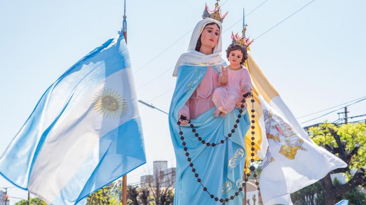 La imagen de la Virgen de San Nicolás visita Sampacho La imagen de la Virgen de San Nicolás visita Sampacho