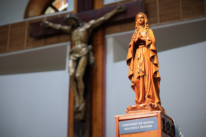 La imagen de la Virgen María que llegó a Mongolia antes que los misioneros La imagen de la Virgen María que llegó a Mongolia antes que los misioneros