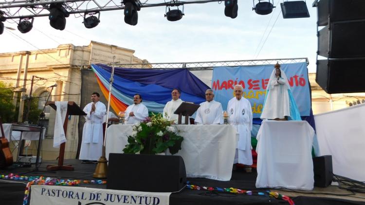 La jornada "Cristo Rey" renovó el entusiasmo de la juventud en Goya