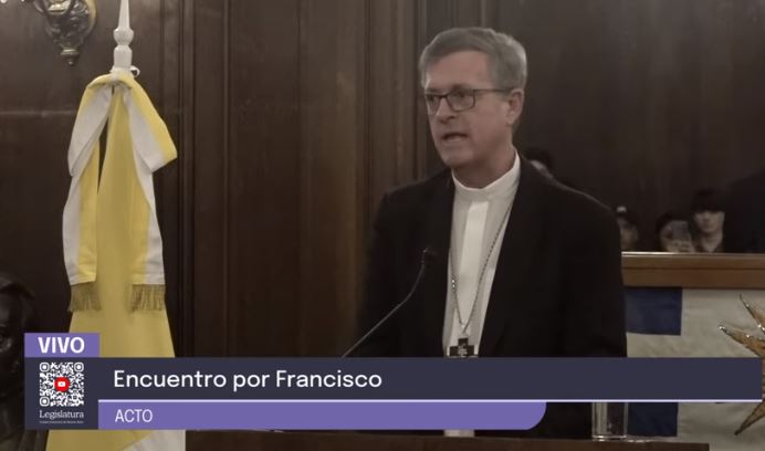 La Legislatura porteña rindió homenaje al papa Francisco La Legislatura porteña rindió homenaje al papa Francisco