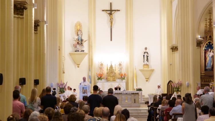 La parroquia San Vicente Ferrer de Godoy Cruz fue declarada basílica menor