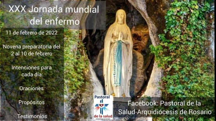 La Pastoral de la Salud de Rosario invitó a unirse en la novena a la Virgen de Lourdes La Pastoral de la Salud de Rosario invitó a unirse en la novena a la Virgen de Lourdes