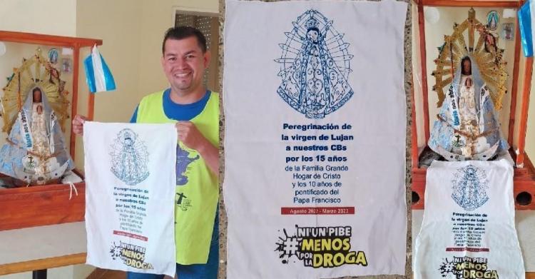 La peregrinación de los Hogares de Cristo llega a Tierra del Fuego La peregrinación de los Hogares de Cristo llega a Tierra del Fuego
