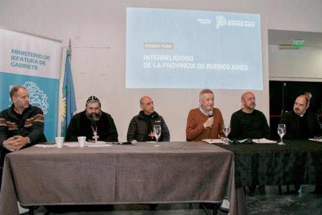 La Provincia realizará el Segundo Foro Interreligioso bonaerense La Provincia realizará el Segundo Foro Interreligioso bonaerense