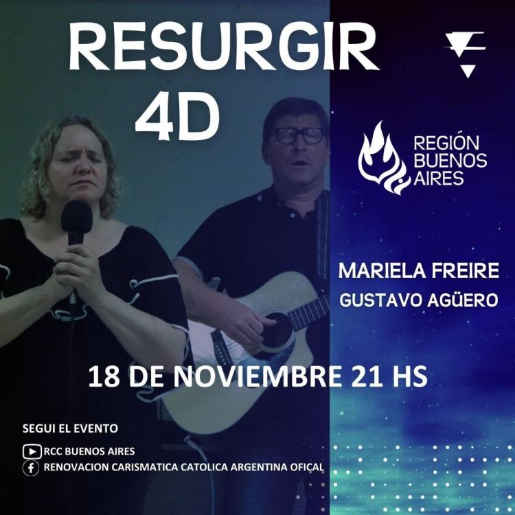 La Renovación Carismática de Buenos Aires realizará un nuevo recital