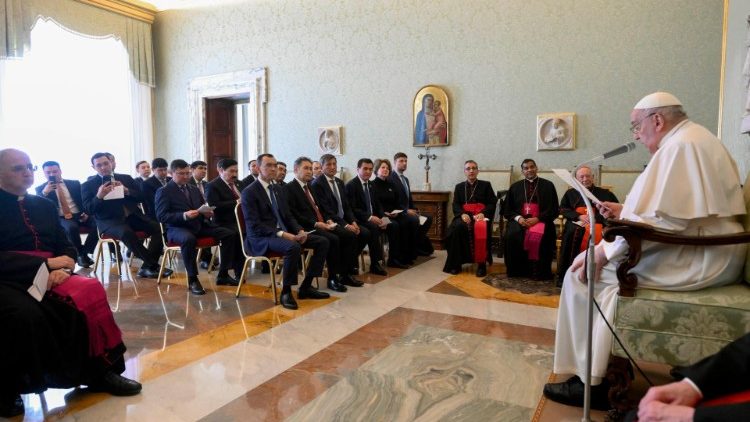 'La retórica beligerante volvió a estar de moda', lamentó el Papa 'La retórica beligerante volvió a estar de moda', lamentó el Papa