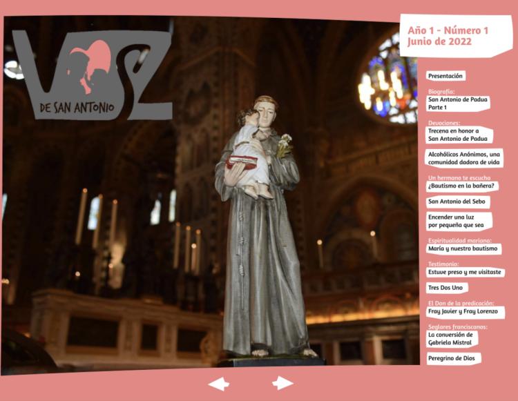 La revista 'Vosz de San Antonio' ya se encuentra disponible en formato digital La revista 'Vosz de San Antonio' ya se encuentra disponible en formato digital