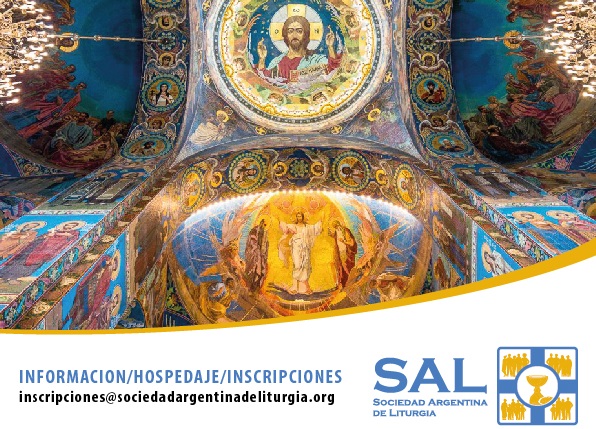 La SAL inscribe para el XXXIV Encuentro de Estudios Litúrgicos La SAL inscribe para el XXXIV Encuentro de Estudios Litúrgicos