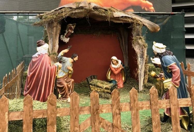 La UCA instaló un pesebre en su Campus de Puerto Madero La UCA instaló un pesebre en su Campus de Puerto Madero