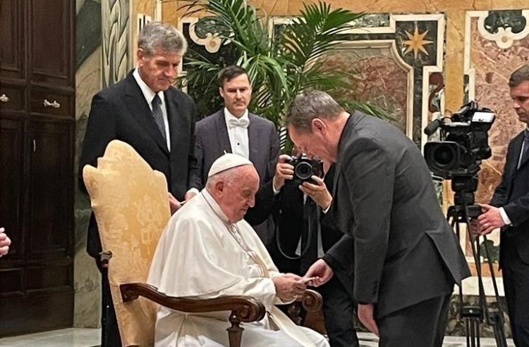 La UCA, presente en un encuentro de universidades con el Papa La UCA, presente en un encuentro de universidades con el Papa