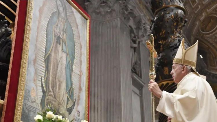 La Virgen de Guadalupe nos recuerda 'las virtudes que perfuman nuestra pobreza'