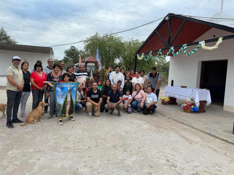 La Virgen de Huachana y la Cruz de Matará misionan por el norte de la diócesis de Añatuya La Virgen de Huachana y la Cruz de Matará misionan por el norte de la diócesis de Añatuya