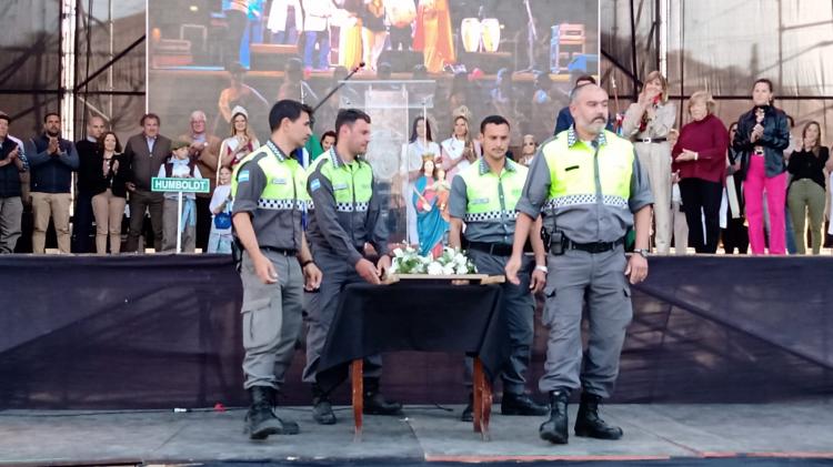 La imagen de María Auxiliadora peregrinó en la fiesta regional del Colono La imagen de María Auxiliadora peregrinó en la fiesta regional del Colono