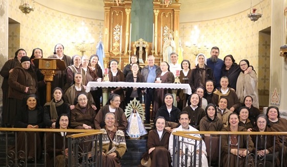 Las carmelitas celebraron los 30 años de la Asociación Nuestra Señora de Luján