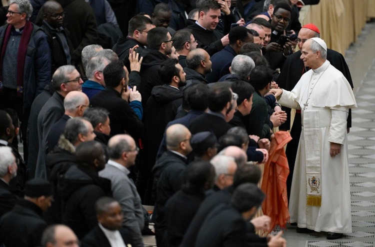 León XIV al clero romano: 'Reaviven su fe, urge proclamar el Evangelio'