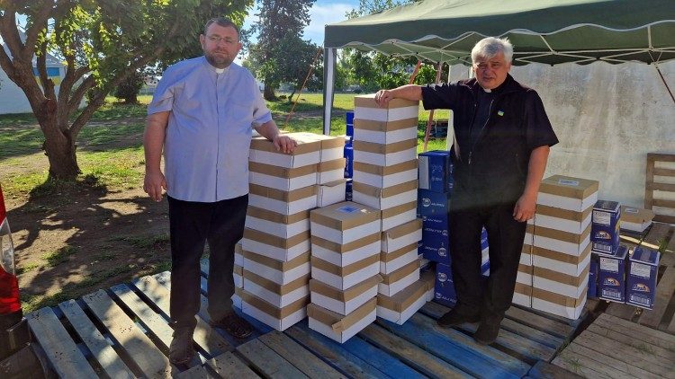 Limosnería apostólica: partió otro camión con ayuda humanitaria para Ucrania