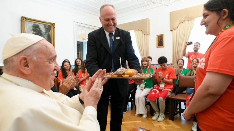 Lisboa 2023: el Papa ofreció su aliento a jóvenes turcos afectados por los terremotos Lisboa 2023: el Papa ofreció su aliento a jóvenes turcos afectados por los terremotos