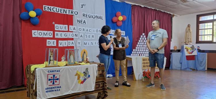 Llegó a Goya la caminata institucional de Cáritas Llegó a Goya la caminata institucional de Cáritas
