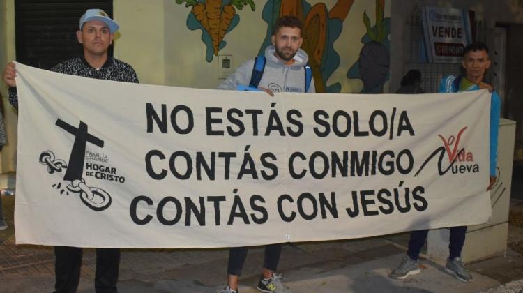 Marcha de la Esperanza por quienes atraviesan situaciones de consumo de drogas Marcha de la Esperanza por quienes atraviesan situaciones de consumo de drogas