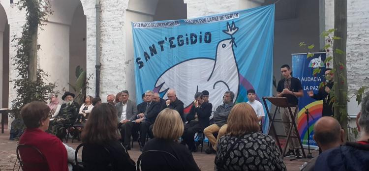 Los ecos del encuentro 'La audacia de la paz' resonaron en Buenos Aires