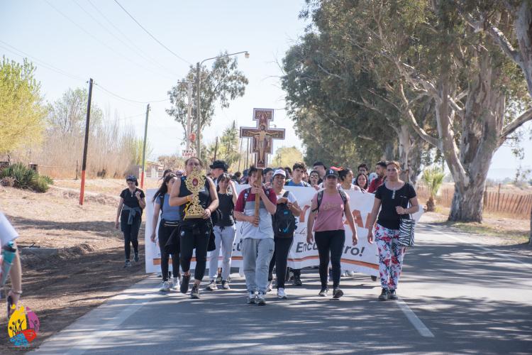 Los jóvenes de San Juan de Cuyo volvieron a peregrinar a Ceferino Namuncurá